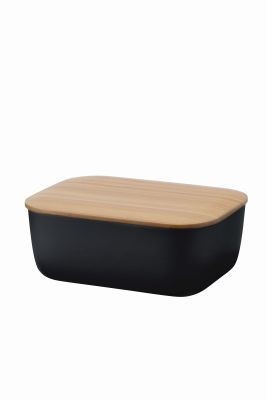 Stelton Rig-Tig Butterdose "Box-it" (Schwarz)