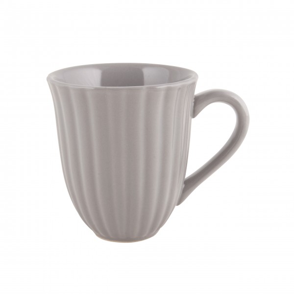 Ib Laursen Becher mit Rillen "Mynte" (French Grey)