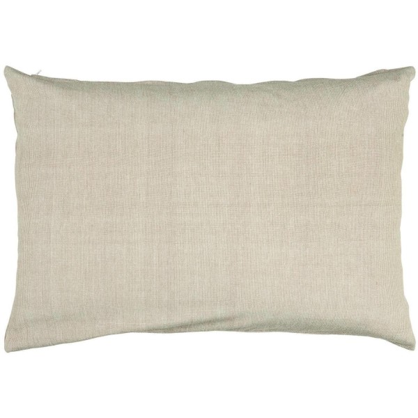 Ib Laursen Kissenbezug mit Streifen - 60x40cm (Malve/Beige)