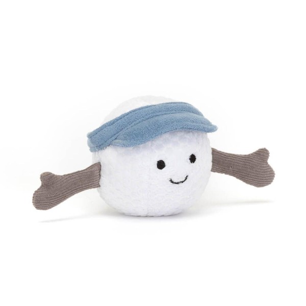 Jellycat Kuscheltier Golfball "Amuseable Sports" (Weiß)