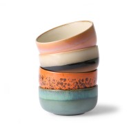 Dessert Schalen im 4er-Set "70s ceramics" von HKliving