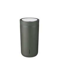 Thermobecher "To Go Click" - 0,2 l (Soft Dark Forest) von Stelton