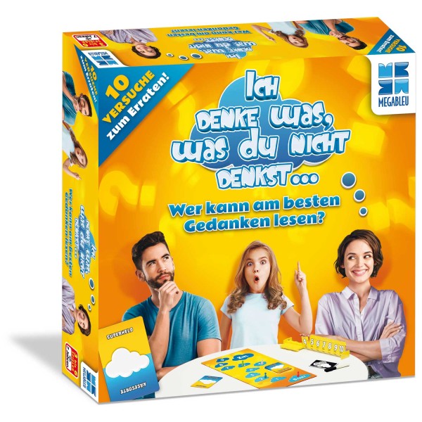 Familienspiel Ich denke was, was du nicht denkst…von Megableu