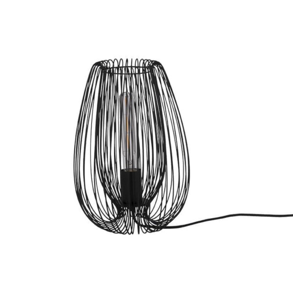 Tischlampe "Lucid" - 33cm (Schwarz) von Leitmotiv by Present Time