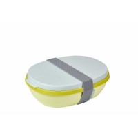Mepal Bento-Lunchbox "Ellipse Duo - Lemon Vibe" (Gelb) Limitierte Auflage
