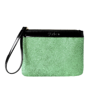 rice Clutch "Glitter" (Grün)