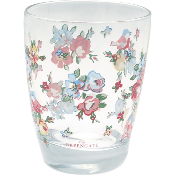 GreenGate Wasserglas "Ellie" (White)