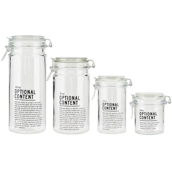 House Doctor Vorratsglas "Optional Content"