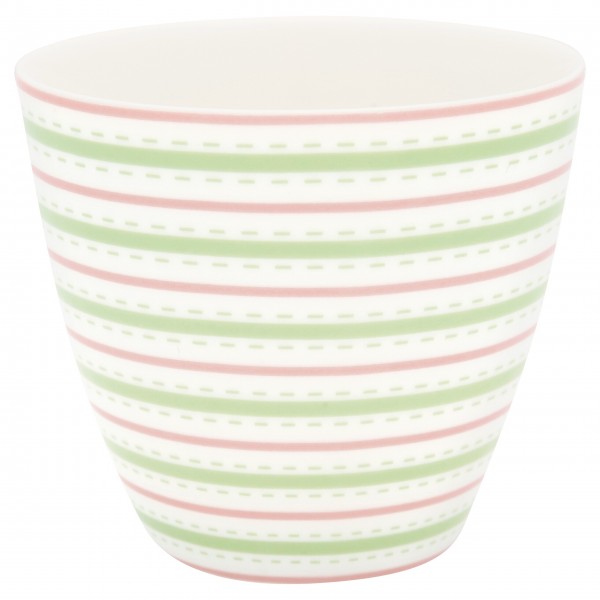 GreenGate Latte Cup "Sari" (White)