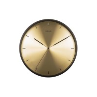 Wanduhr "Finesse" (Gold) von Karlsson by Present Time