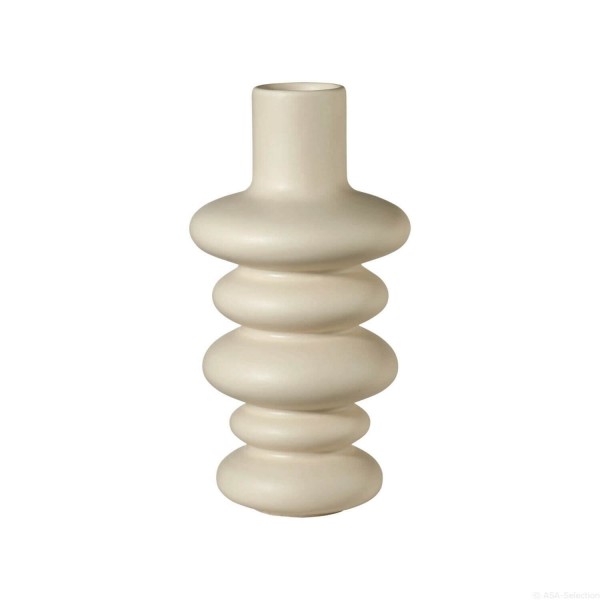 Vase "Como" - 18 cm (Creme) von ASA