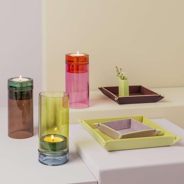 Windlicht "Lys" (Pink) von Remember