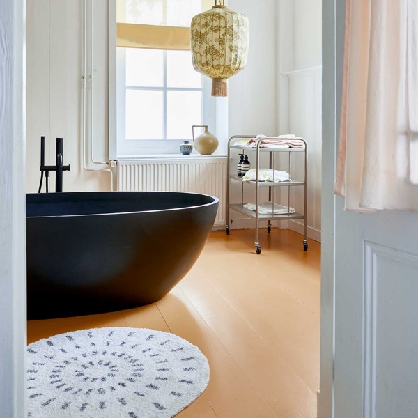 Badteppich "Swirl" - Rund 80 cm von HKliving