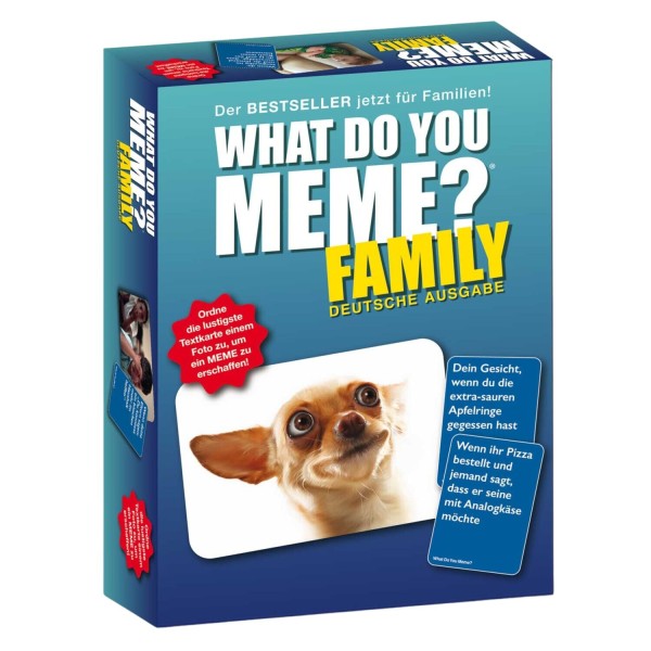 Partyspiel What Do You Meme - Family Edition (DE) von Huch!