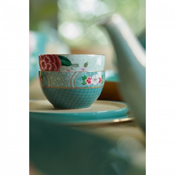 Pip Studio Schale "Blushing Birds" - Blume und Vogel (Weiß)-26-51003115-1