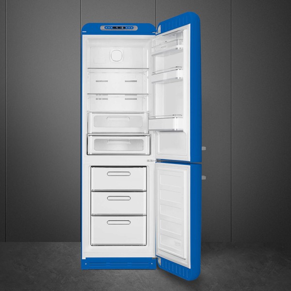 smeg Kühl-/Gefrierkombination "50's Retro Style" FAB32 mit Türanschlag rechts (Dunkelblau)