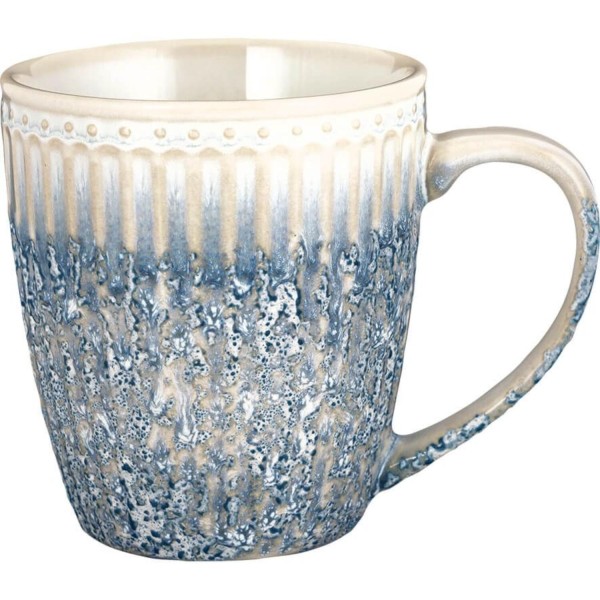 GreenGate Tasse "Alice" - 9x10 cm (Ripple Blue)