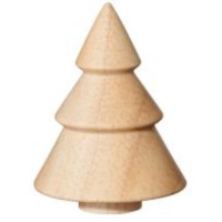 Deko-Tannenbaum - 4,1x5,6 cm (Natur) von ASA