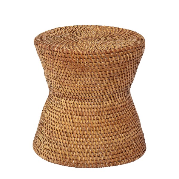 Bloomingville Sitzhocker aus Rattan "Frej" (Braun)