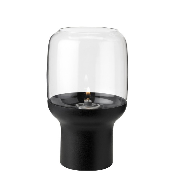 Stelton Windlicht "Hoop" (Schwarz)