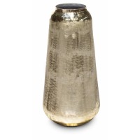 Vase "Larisa" - ø 20 cm (Champagnergold) von fleur ami