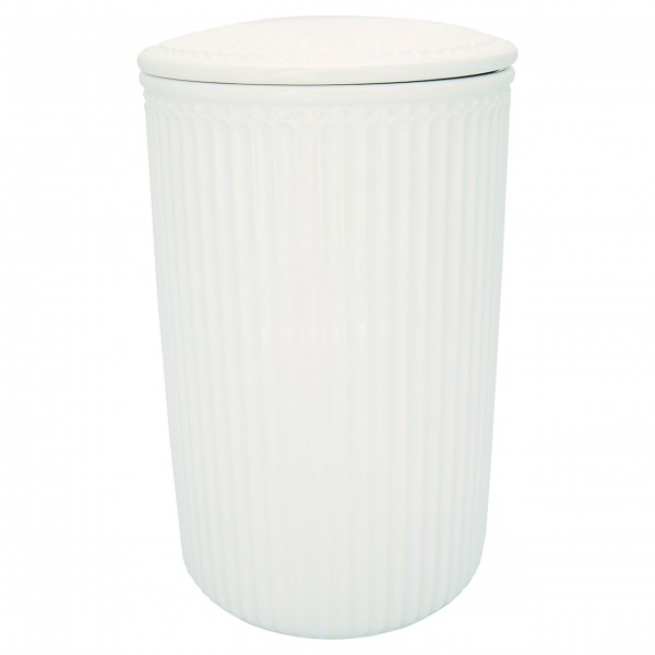 GreenGate Aufbewahrungsdose "Alice" - Groß (White)