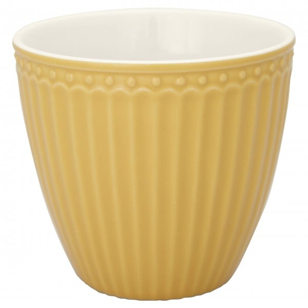 GreenGate Latte Cup "Alice" (Honey Mustard)