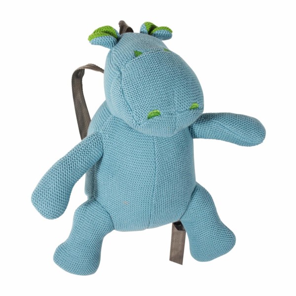 Rucksack "Hippo" - 35x35 cm (Blau) von pad