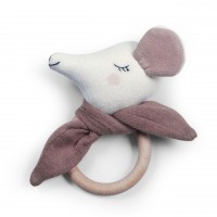 Beißring "Maus" (Fawn) von SAGA Copenhagen