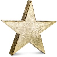 Deko-Stern "Maya" - 34 cm (Champagnergold) von fleur ami