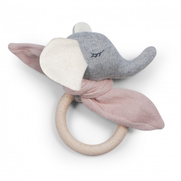 Beißring "Elefant" (Rose) von SAGA Copenhagen