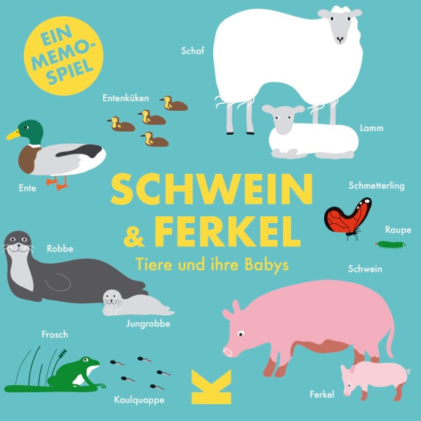 Kinderspiel "Schwein & Ferkel" von Laurence King