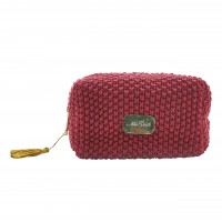 Cooles Accessoire von Miss Étoile: Kosmetiktäschchen "Knitted"