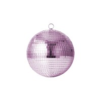 rice Anhänger "Disco Ball" - M (Soft Pink)