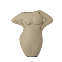 Bloomingville Deko-Vase "Lulu" aus Terracotta (Creme)