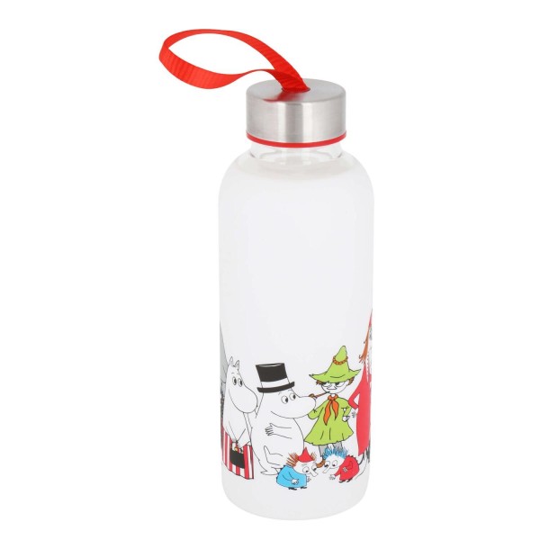 Wasserflasche "Moomin Characters" - 450 ml (Weiß) von martinex-moomin
