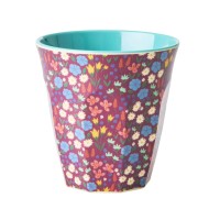 rice Melamin Becher "Poppies Print" - Medium (Bunt)