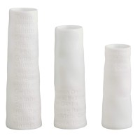 Mini-Vasen 3er-Set "LIVING - Raumpoesie" (Weiß) von räder Design