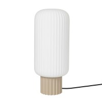 Tischleuchte "Lolly" - 39 cm (Sand/Weiß) von Broste Copenhagen