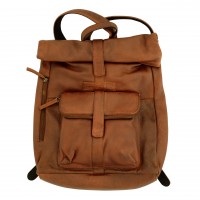 Sticks and Stones "Messenger Backpack" (Cognac)
