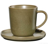 Espressotasse mit Unterteller "Coppa Miso" - 6 cm (Gelb) von ASA