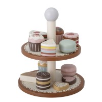 Bloomingville MINI Holzspielzeug-Set Dessert-Etagere "Carlina" - 13 tlg. Bloomingville MINI Holzspielzeug-Set Dessert-Etagere "Carlina" - 13 tlg.