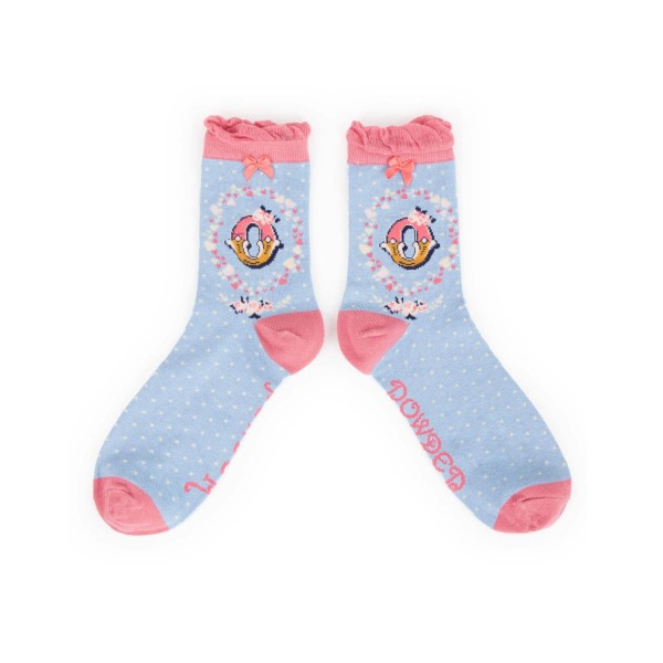 Powder Damen Socken "A-Z" - Buchstabe O