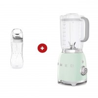 smeg Standmixer mit smeg To-Go Trinkflasche