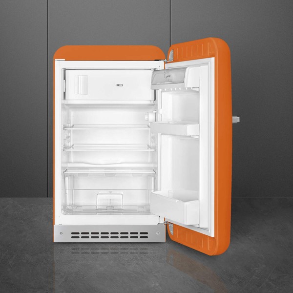 smeg Kühl-/Gefrierkombi FAB10 "50's Retro Style" (Orange) Tür rechts