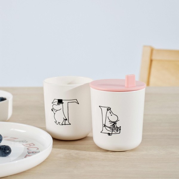 Stelton Rig-Tig Trinkdeckel für "Moomin" ABC-Becher (Rosa)