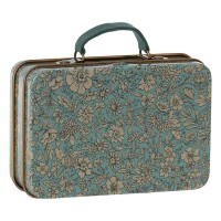 Maileg Miniatur Koffer "Blossom" (Blau)