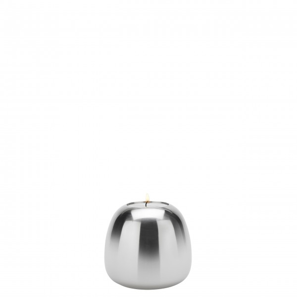 Stelton Kerzenständer "Ora" - Groß (Silber)