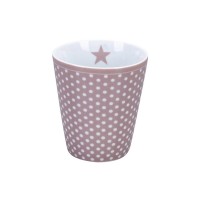 Krasilnikoff Happy Mug "Micro Dots" (Dusty Pink)