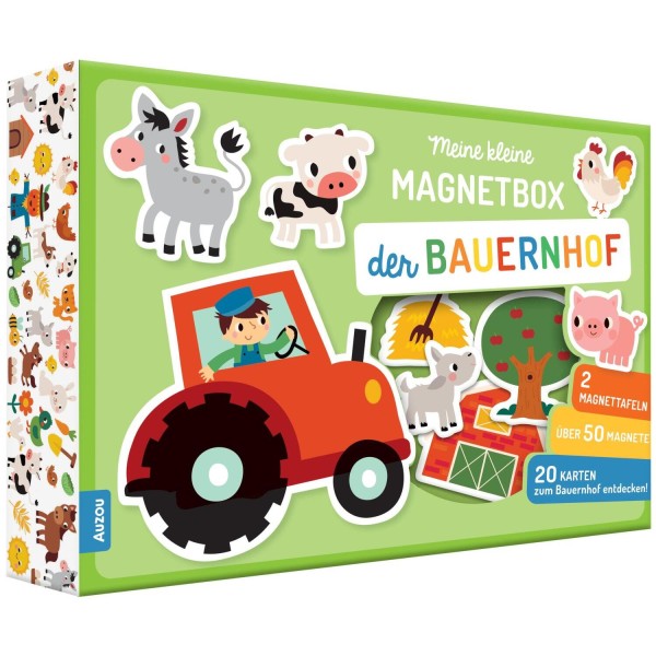 Kreativ-Set "Meine kleine Magnetbox - Der Bauernhof" von AUZOU